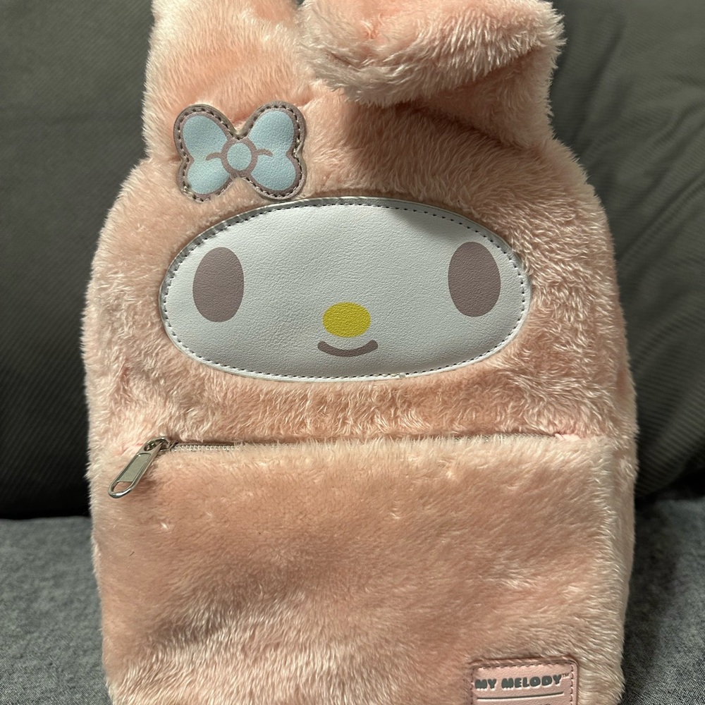 Loungefly My Melody Pink Plush Backpack